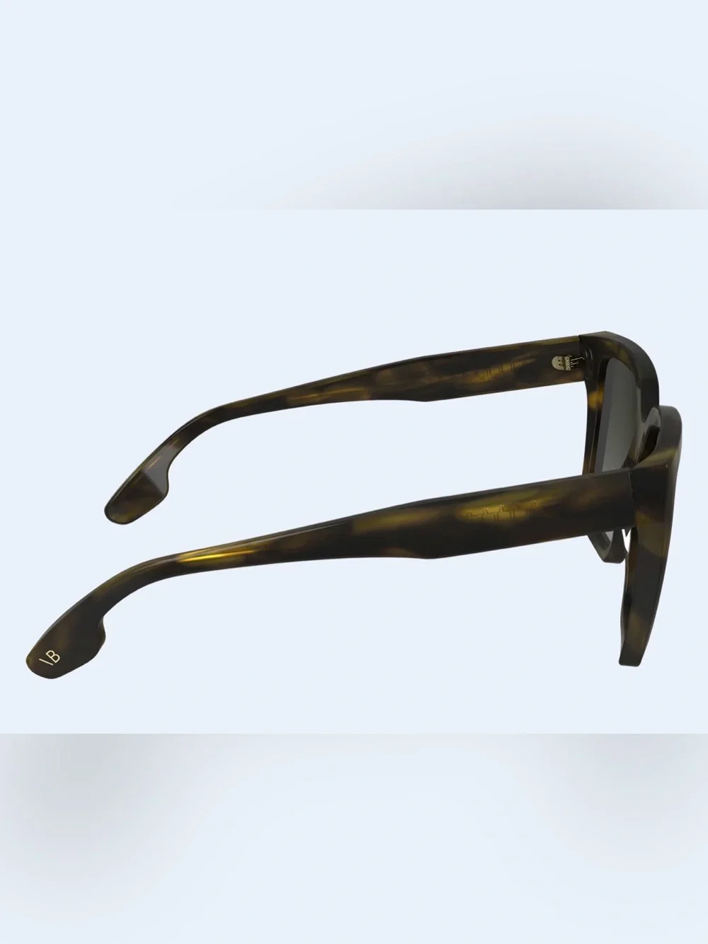 Victoria Beckham VB672S women’s  Sunglasses Square Tortoise Striped Khaki Havana